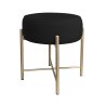 Taboret Pola MG19 – złota metalowa noga, elegancki styl