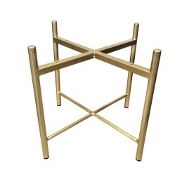 Taboret Pola MG31 – złota metalowa noga, styl i wygoda