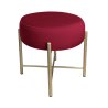 Taboret Pola MG31 – złota metalowa noga, styl i wygoda
