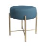 Taboret Pola MG33 – złota metalowa noga, elegancki styl