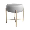 Taboret Pola MG39 – złota metalowa noga, styl i wygoda