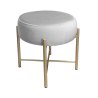 Taboret Pola MG39 – złota metalowa noga, styl i wygoda