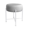 Taboret Pola MG39 – biała metalowa noga, styl i wygoda