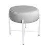 Taboret Pola MG39 – biała metalowa noga, styl i wygoda