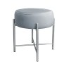 Taboret Pola BL06 – szara metalowa noga, styl i wygoda