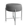 Taboret Pola BL14 – szara metalowa noga, elegancki styl