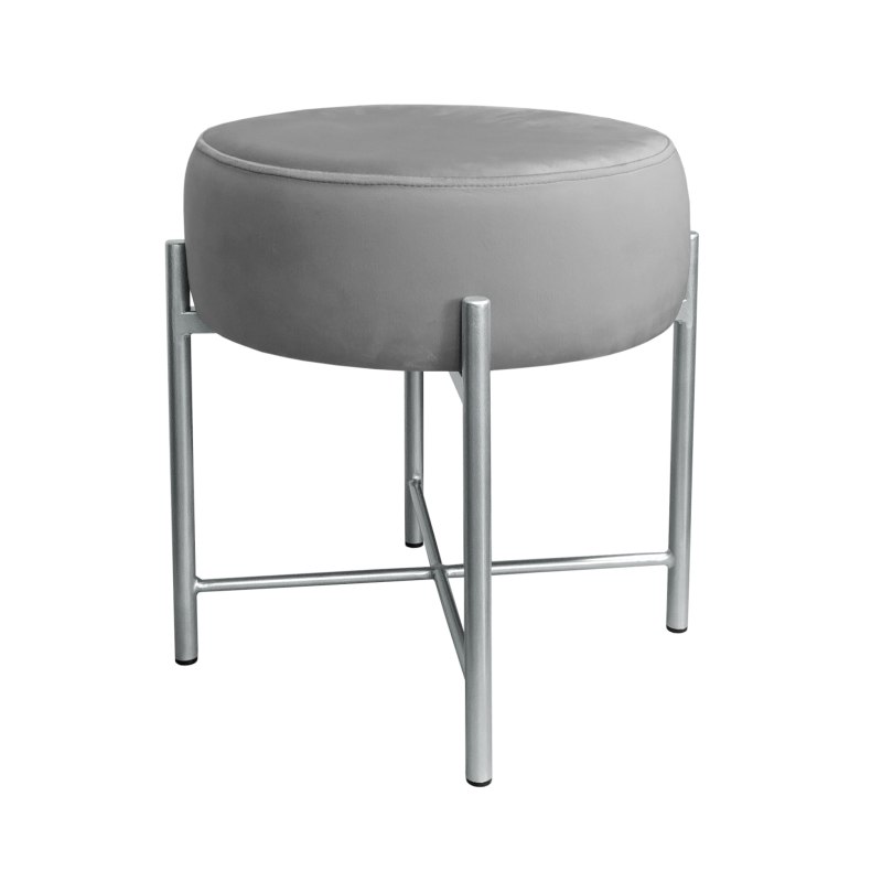 Taboret Pola MG17 – szara metalowa noga, styl i wygoda