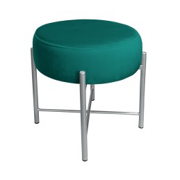 Taboret Pola MG20 – szara metalowa noga, elegancki styl