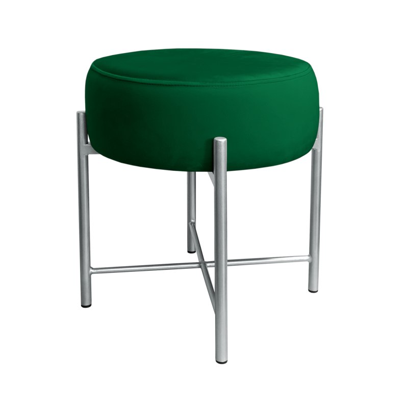 Taboret Pola MG25 – szara metalowa noga, styl i wygoda