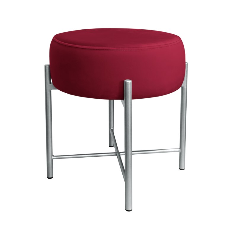 Taboret Pola MG31 – szara metalowa noga, elegancki styl