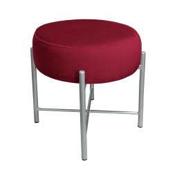 Taboret Pola MG31 – szara metalowa noga, elegancki styl