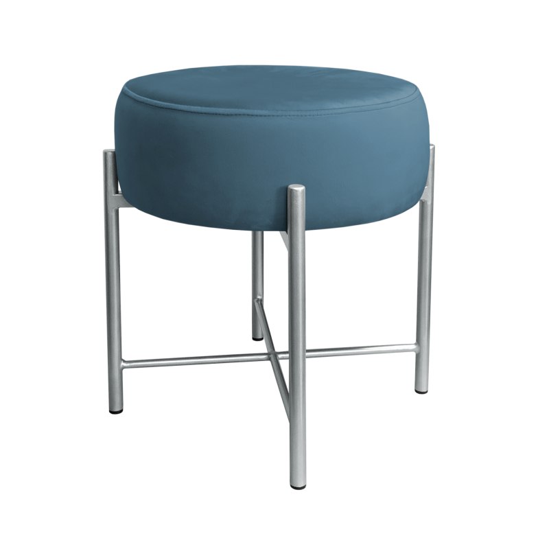 Taboret Pola MG33 – szara metalowa noga, styl i wygoda