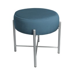 Taboret Pola MG33 – szara metalowa noga, styl i wygoda