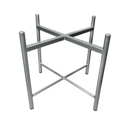 Taboret Pola MG58 – szara metalowa noga, nowoczesny styl