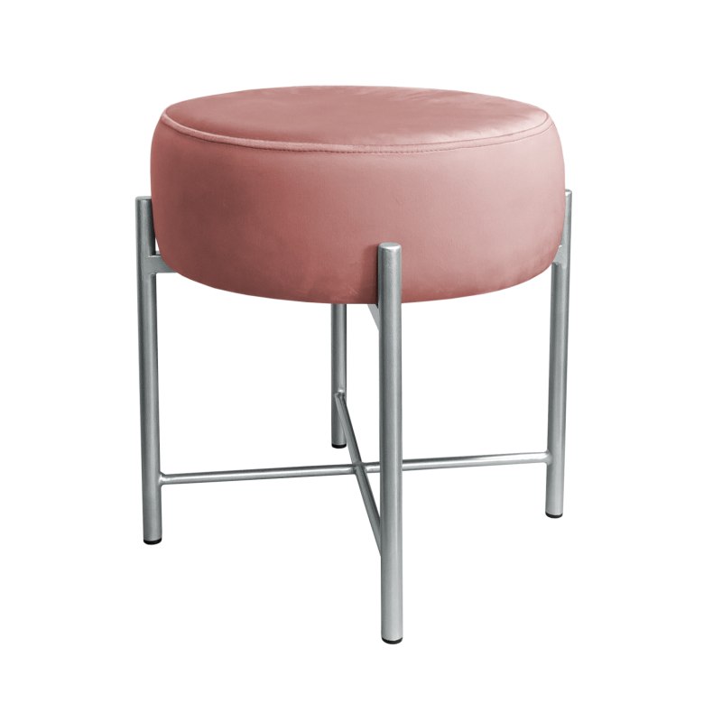 Taboret Pola MG58 – szara metalowa noga, nowoczesny styl