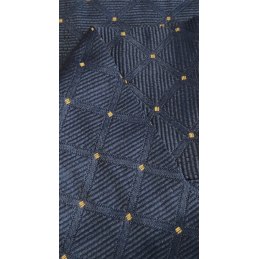 Krzesło Vega bankietowe konferencyjne stelaż czarny Dot Granat