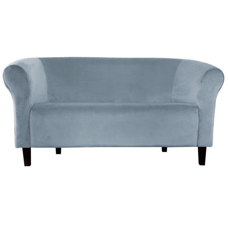 Sofa Milo BL06 szary błękit, nogi venge