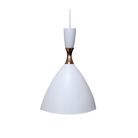 Lampa sufitowa loftowa metalowa wisząca AT1-1SZ-White