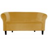 Sofa Milo MG15 miodowy z nogami venge