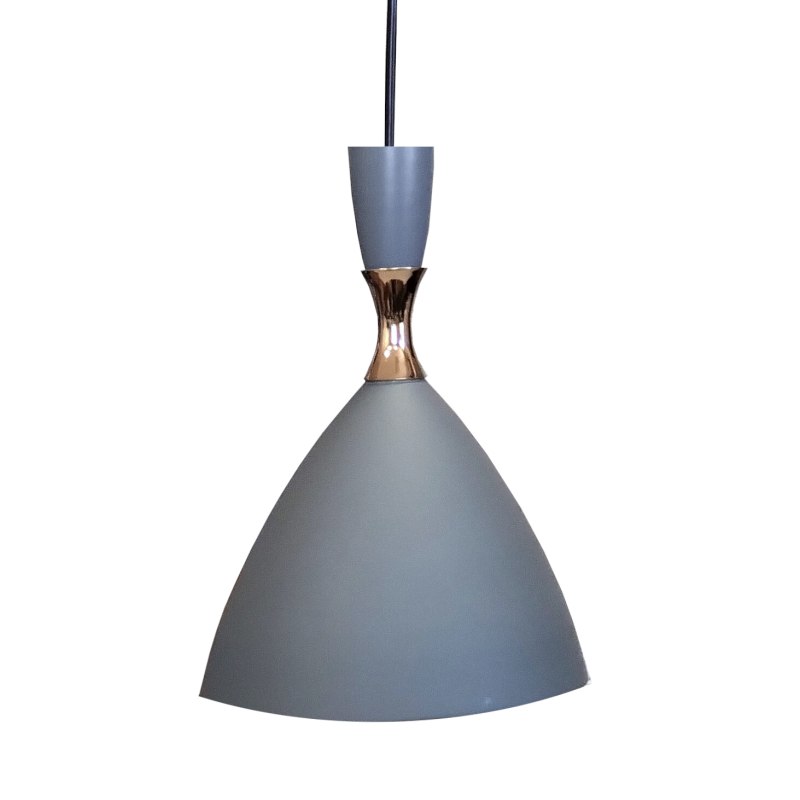 Lampa sufitowa AT1-1SZ-Gray – loftowa metalowa wisząca