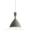 Lampa sufitowa AT1-1SZ-Gray – loftowa metalowa wisząca