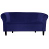 Sofa Milo MG16 granatowa, nogi venge