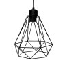 Lampa sufitowa AT6-1SZ-Black – loftowa retro metalowa wisząca