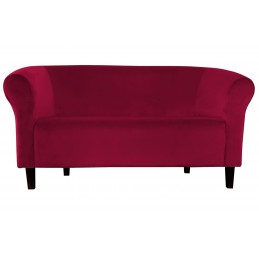 Sofa Milo MG31 czerwony – nogi venge