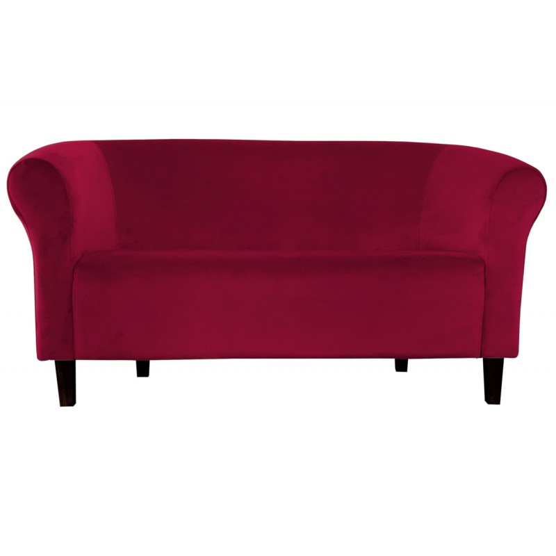 Sofa Milo MG31 czerwony – nogi venge