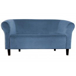 Sofa Milo MG33 niebieska nogi venge
