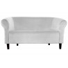 Sofa Milo MG39 jasny szary nogi venge