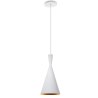 Lampa sufitowa AT9-1SZ-White – metalowy klosz wisząca