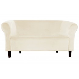 Sofa Milo MG50 kremowa z nogami venge