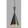 Lampa sufitowa AT9-1SZ-Black – metalowy klosz wisząca