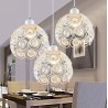Lampa sufitowa AT10-3SZ-White – ażurowe klosze z kryształkami