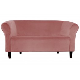 Sofa Milo MG58 róż indyjski, nogi venge