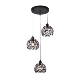 Lampa sufitowa z ażurowymi...