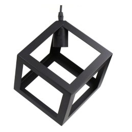 Lampa sufitowa AT14-3SZ-Black – loftowy metalowy sześcian