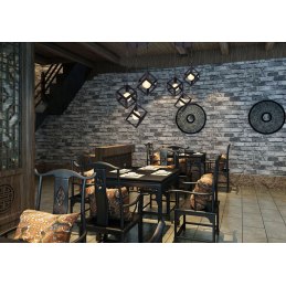 Lampa sufitowa AT14-3SZ-Black – loftowy metalowy sześcian