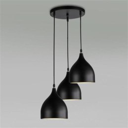 Lampa sufitowa AT17-3SZ-Black – loftowa metalowa wisząca