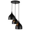 Lampa sufitowa AT17-3SZ-Black – loftowa metalowa wisząca