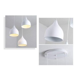 Lampa sufitowa AT17-3SZ-White – loftowa metalowa wisząca
