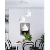 Lampa sufitowa AT17-3SZ-White – loftowa metalowa wisząca