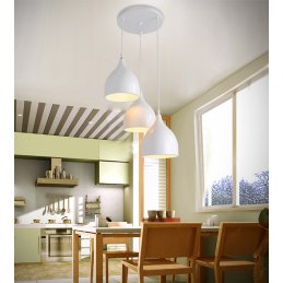 Lampa sufitowa AT17-3SZ-White – loftowa metalowa wisząca
