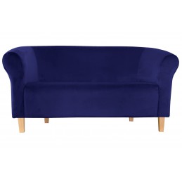 Sofa Milo MG16 granat Velvet nogi buk