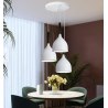 Lampa sufitowa AT20-3SZ-White – nowoczesny metalowy klosz