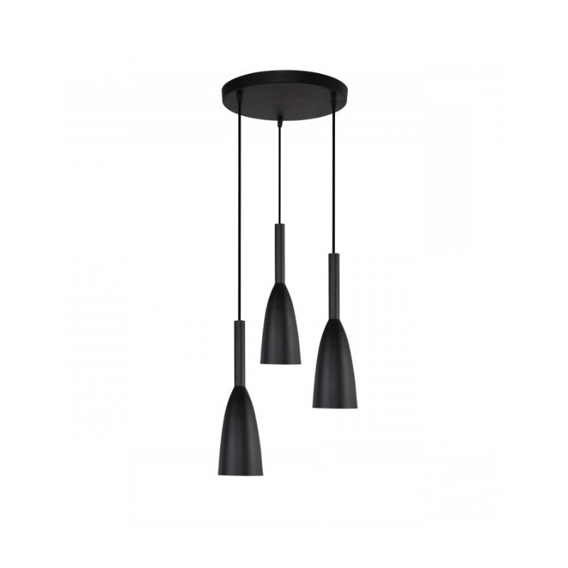 Lampa klosz AT22-3SZ-Black – styl loftowy i elegancja
