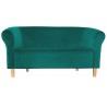 Sofa Milo MG20 turkus z nogami buk
