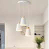 Lampa klosz drewniana AT25-3SZ-White – elegancka i nowoczesna
