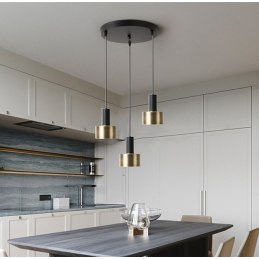 Lampa loftowa AT26-3SZ-Black+Gold – elegancja i styl